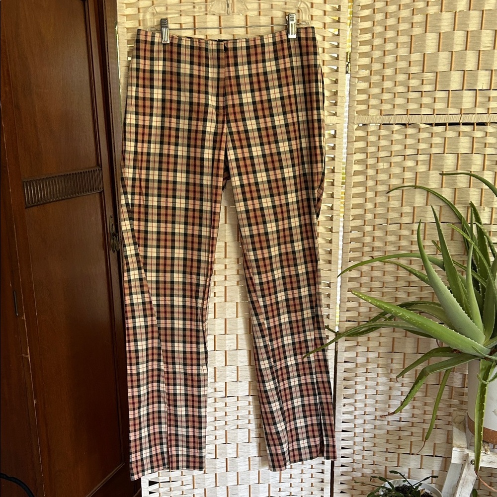 Vintage plaid pants